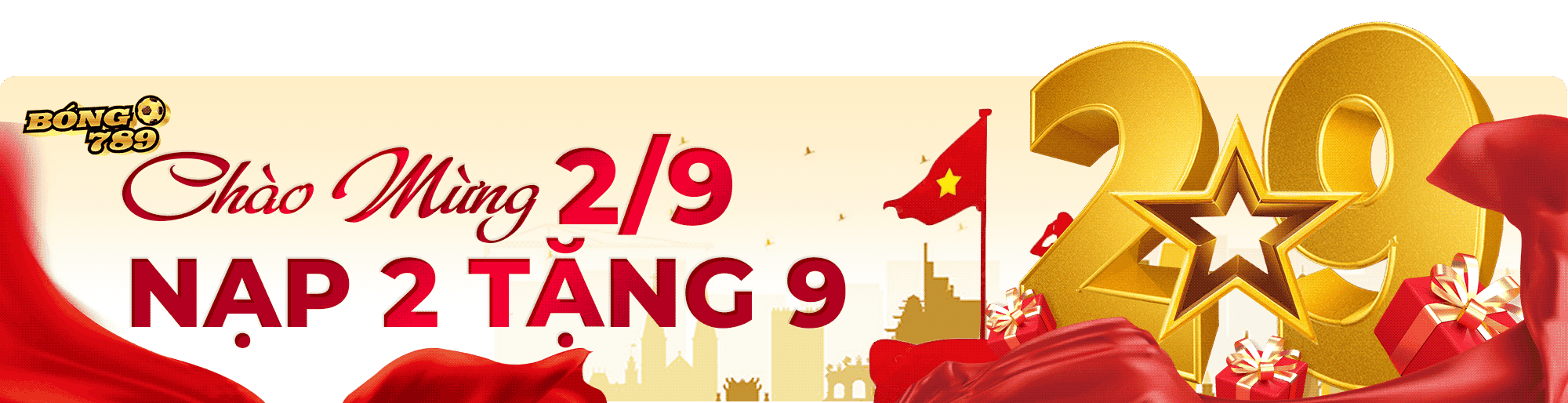 NẠP 2 TẶNG 9